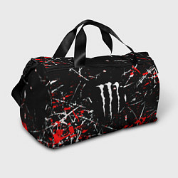 Спортивная сумка Monster energy штрихи