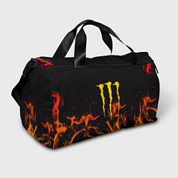 Спортивная сумка Monster energy orange fire
