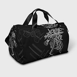 Сумки спортивные Бокс - узор победы, цвет: 3D-принт