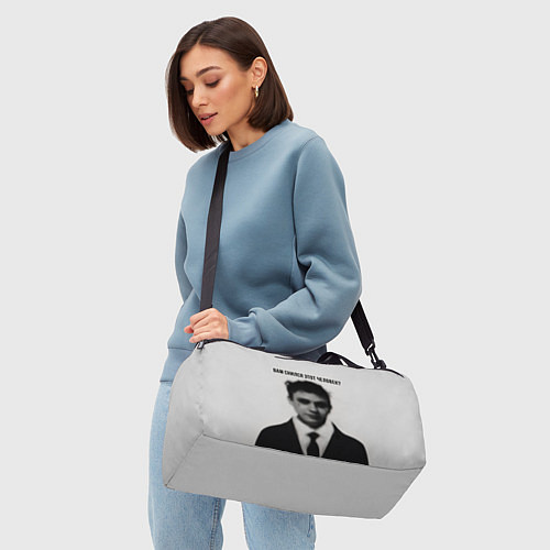 Спортивная сумка Вам снился этот человек мем / 3D-принт – фото 4