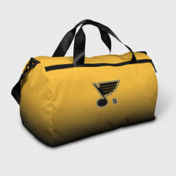 Спортивная сумка Сент Луис Блюз - желтый градиент