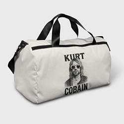 Сумки спортивные Kurt Cobain - grunge-art, цвет: 3D-принт