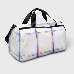 Спортивная сумка Neon white orange blue