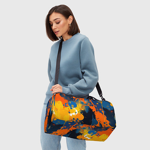 Спортивная сумка Краска на стене / 3D-принт – фото 4