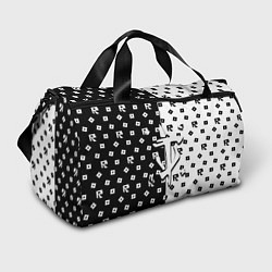 Сумки спортивные Doom x roblox pattern, цвет: 3D-принт