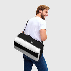 Сумки спортивные Doom краски черно белый, цвет: 3D-принт — фото 2