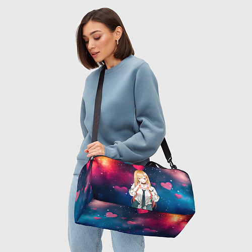 Спортивная сумка Марин Китагава с любовью - Эта фарфоровая кукла вл / 3D-принт – фото 4