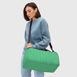 Сумки спортивные Color green stripes, цвет: 3D-принт — фото 2