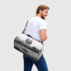 Сумки спортивные Лес мой храм - медведь бог лесов, цвет: 3D-принт — фото 2