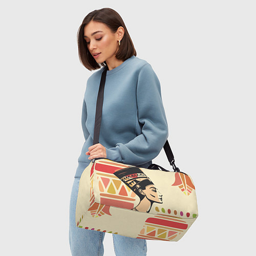 Спортивная сумка Нефертити / 3D-принт – фото 4