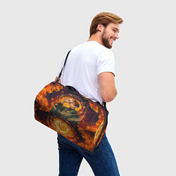 Сумки спортивные Хаято Суо - Ветролом, цвет: 3D-принт — фото 2