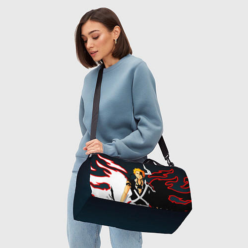 Спортивная сумка Ичиго Куросаки Блич / 3D-принт – фото 4