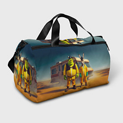 Сумки спортивные Шрек и Данки пустились во все тяжкие, цвет: 3D-принт