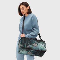 Сумки спортивные Маомао с кошачьими ушками, цвет: 3D-принт — фото 2