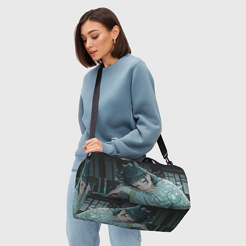 Спортивная сумка Маомао с кошачьими ушками / 3D-принт – фото 4