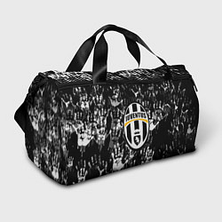 Спортивная сумка Ювентус текстура руки краски