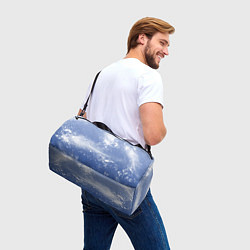 Сумки спортивные Снежки попали в тебя, цвет: 3D-принт — фото 2