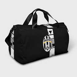 Спортивная сумка Ювентус геометрия белая