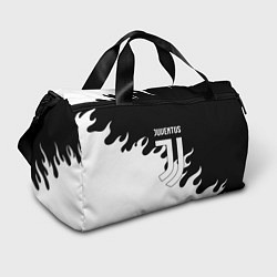 Спортивная сумка Ювентус огонь текстура