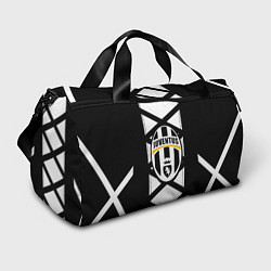 Спортивная сумка Ювентус геометрия полосы линии