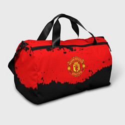 Спортивная сумка Манчестер Юнайтед краски брызги