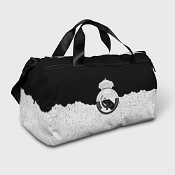 Спортивная сумка Реал Мадрид лого ночь текстура