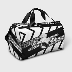 Спортивная сумка Реал Мадрид краски полосы