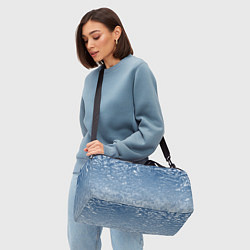 Сумки спортивные Налипший снег, цвет: 3D-принт — фото 2