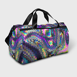 Спортивная сумка Абстракция переливы