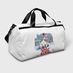 Сумки спортивные Сердитая лошадь 2026, цвет: 3D-принт