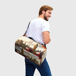 Сумки спортивные Лондон в осеннем сиянии, цвет: 3D-принт — фото 2