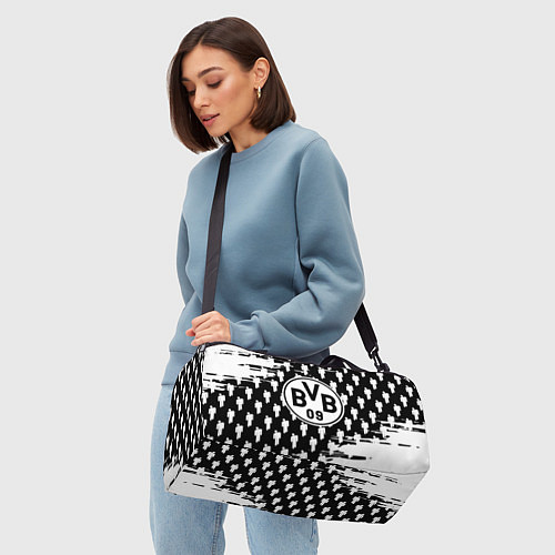 Спортивная сумка Borussia люди краски / 3D-принт – фото 4