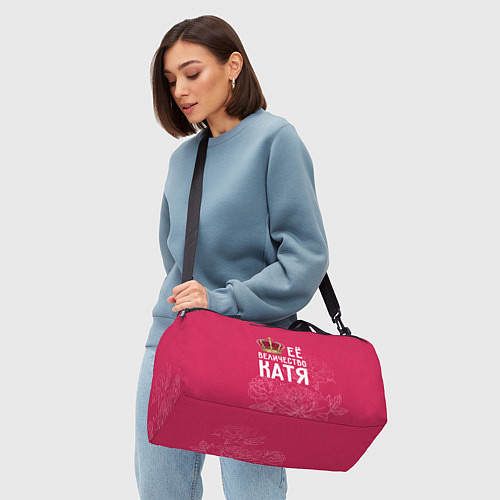Спортивная сумка Её величество Катя / 3D-принт – фото 4