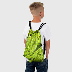 Рюкзак-мешок Папоротник, цвет: 3D-принт — фото 2