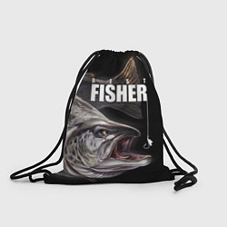 Рюкзак-мешок Лучший рыбак, цвет: 3D-принт