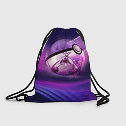 Рюкзак-мешок Pokeball: Violet, цвет: 3D-принт
