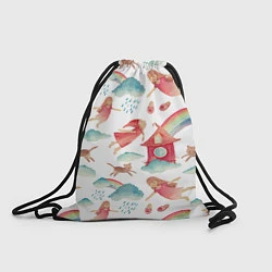 Рюкзак-мешок Фэшн 7, цвет: 3D-принт