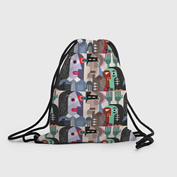 Рюкзак-мешок Импрессионизм 16, цвет: 3D-принт