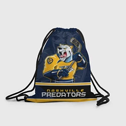 Рюкзак-мешок Nashville Predators, цвет: 3D-принт