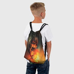 Рюкзак-мешок Imp from DOOM, цвет: 3D-принт — фото 2