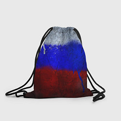 Рюкзак-мешок Русский триколор, цвет: 3D-принт