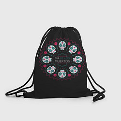 Рюкзак-мешок Череп, цвет: 3D-принт