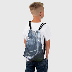 Рюкзак-мешок Горы Алтая, цвет: 3D-принт — фото 2
