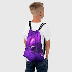 Рюкзак-мешок Bane Purple, цвет: 3D-принт — фото 2