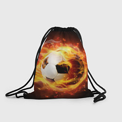 Рюкзак-мешок Огненная стихия, цвет: 3D-принт