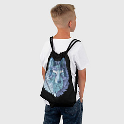 Рюкзак-мешок Седой волк, цвет: 3D-принт — фото 2