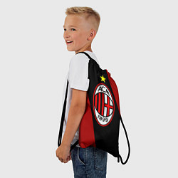 Рюкзак-мешок Milan FC: Red Collection, цвет: 3D-принт — фото 2