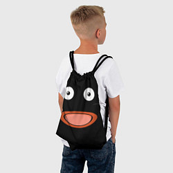 Рюкзак-мешок Mr Popo Face, цвет: 3D-принт — фото 2