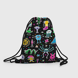 Рюкзак-мешок Космо вечеринка, цвет: 3D-принт