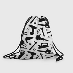 Рюкзак-мешок Строитель 7, цвет: 3D-принт